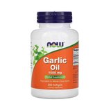 Now Foods Ulei de usturoi (Garlic oil) 1500 mg 250 Capsule (Regleaza tensiunea, scade colesterolul)